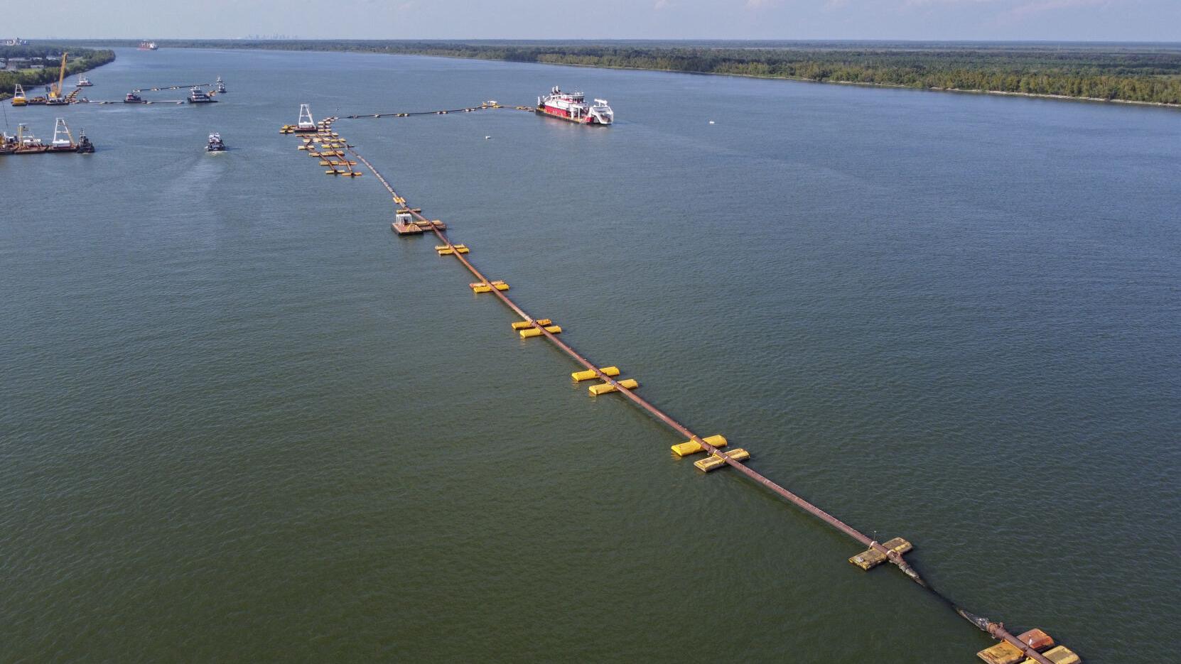 Everything you need to know about salt water moving inland in Louisiana, including a tracker